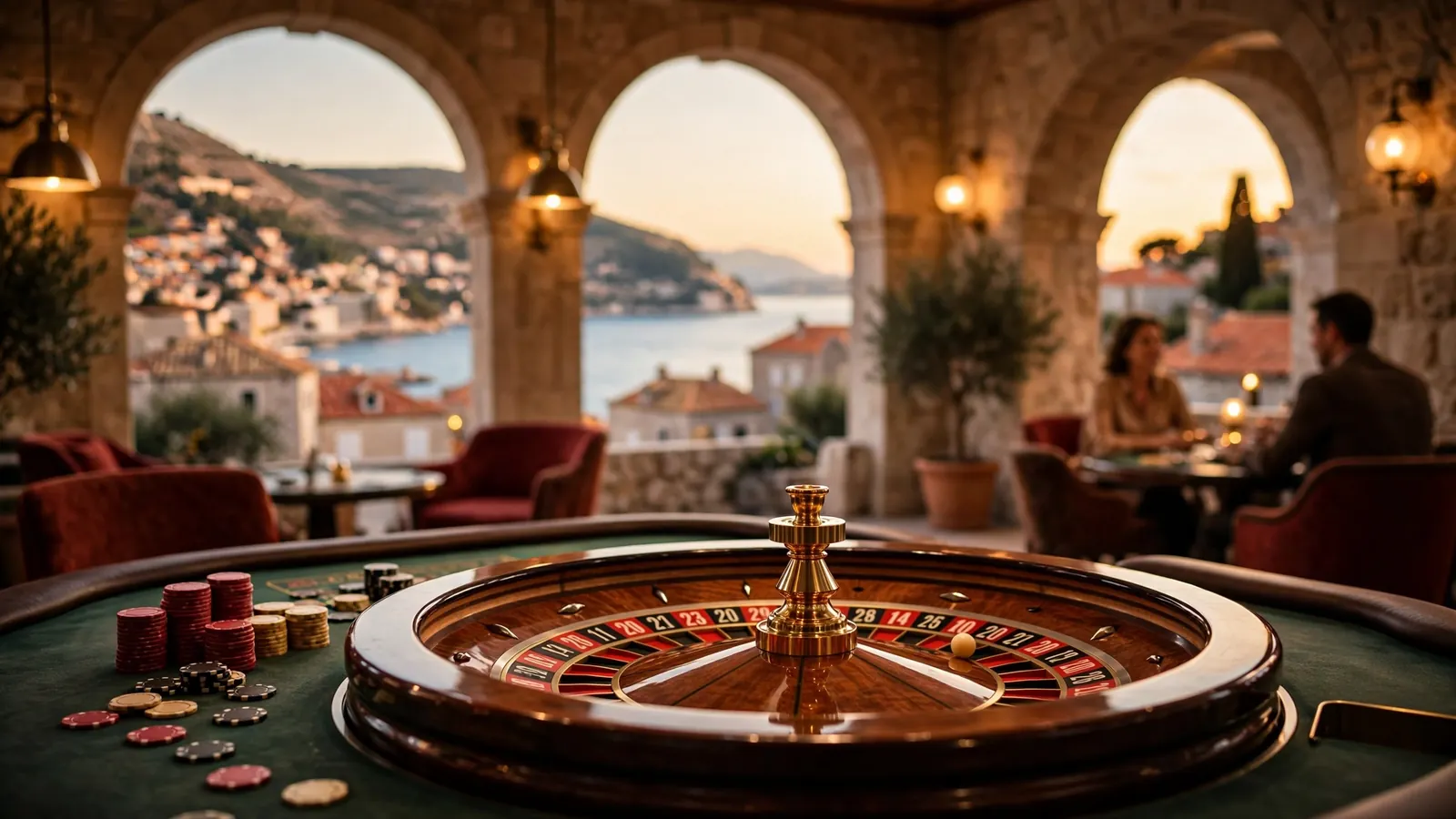 Elegancija casina uz jadransku obalu Hrvatske